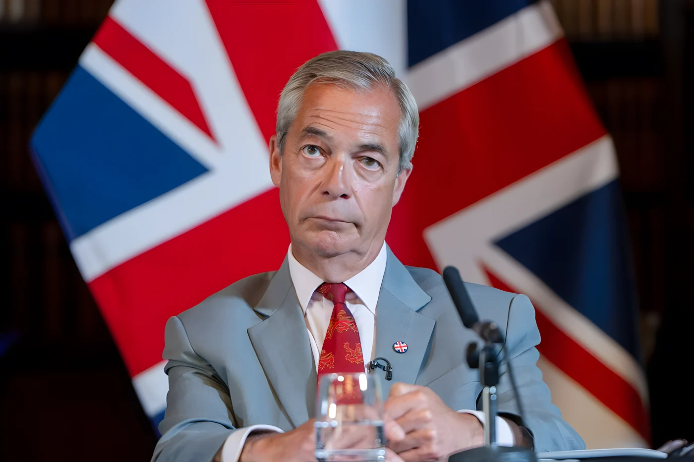 Reform-UK-Chef Farage (im August): Neue Vorwürfe