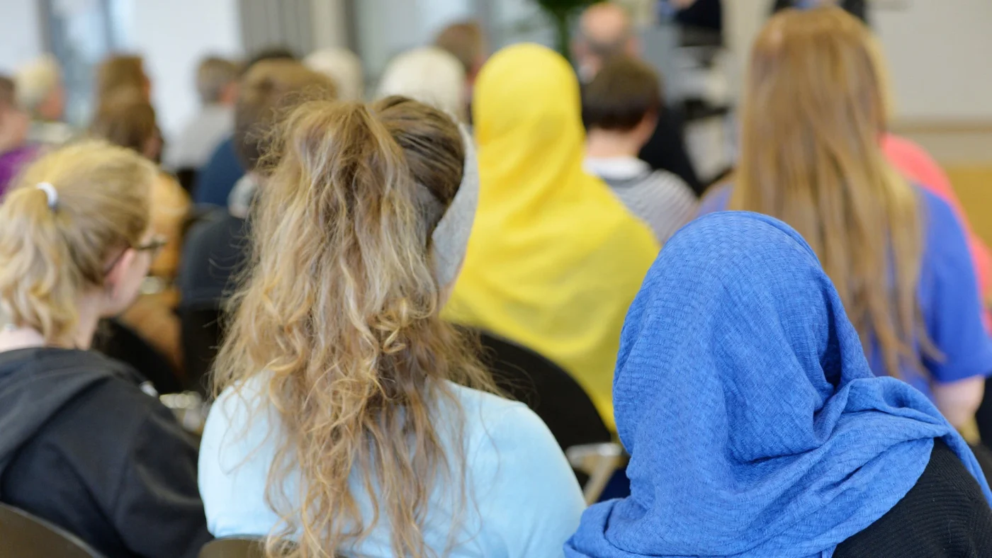 Schüler bei einer Veranstaltung