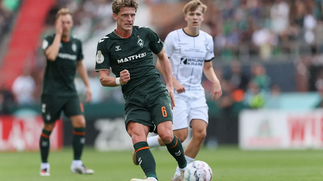 Sehnenabriss im Oberschenkel: Arzt enthüllt genaue Diagnose bei Werder-Profi Jens Stage (29)