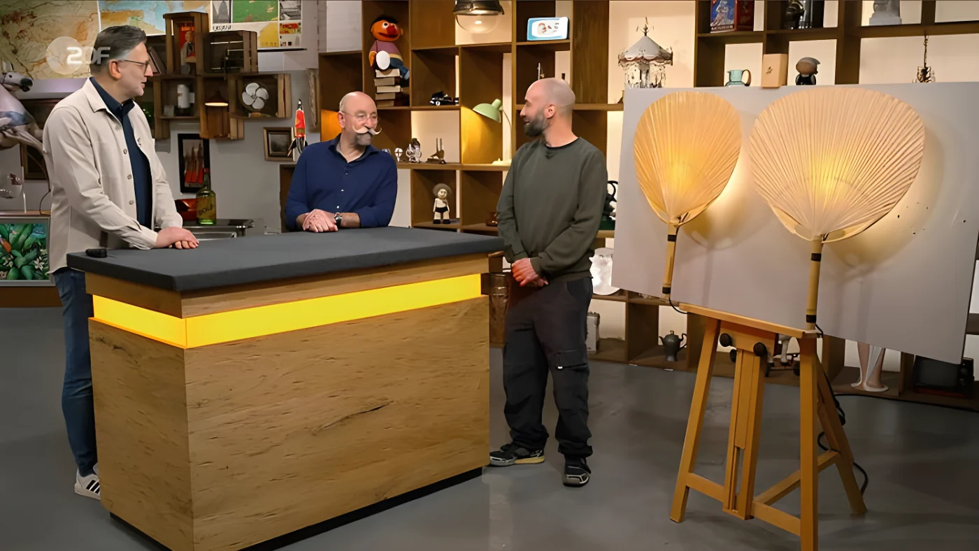 Sein Vater wollte nicht selbst in die ZDF-Show kommen, deshalb übernahm Alexander aus Geldern den Verkauf.