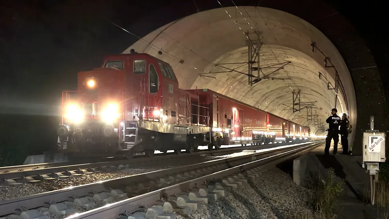 Tür öffnet sich bei 200 km/h: ICE stoppt nach Zwischenfall im Tunnel