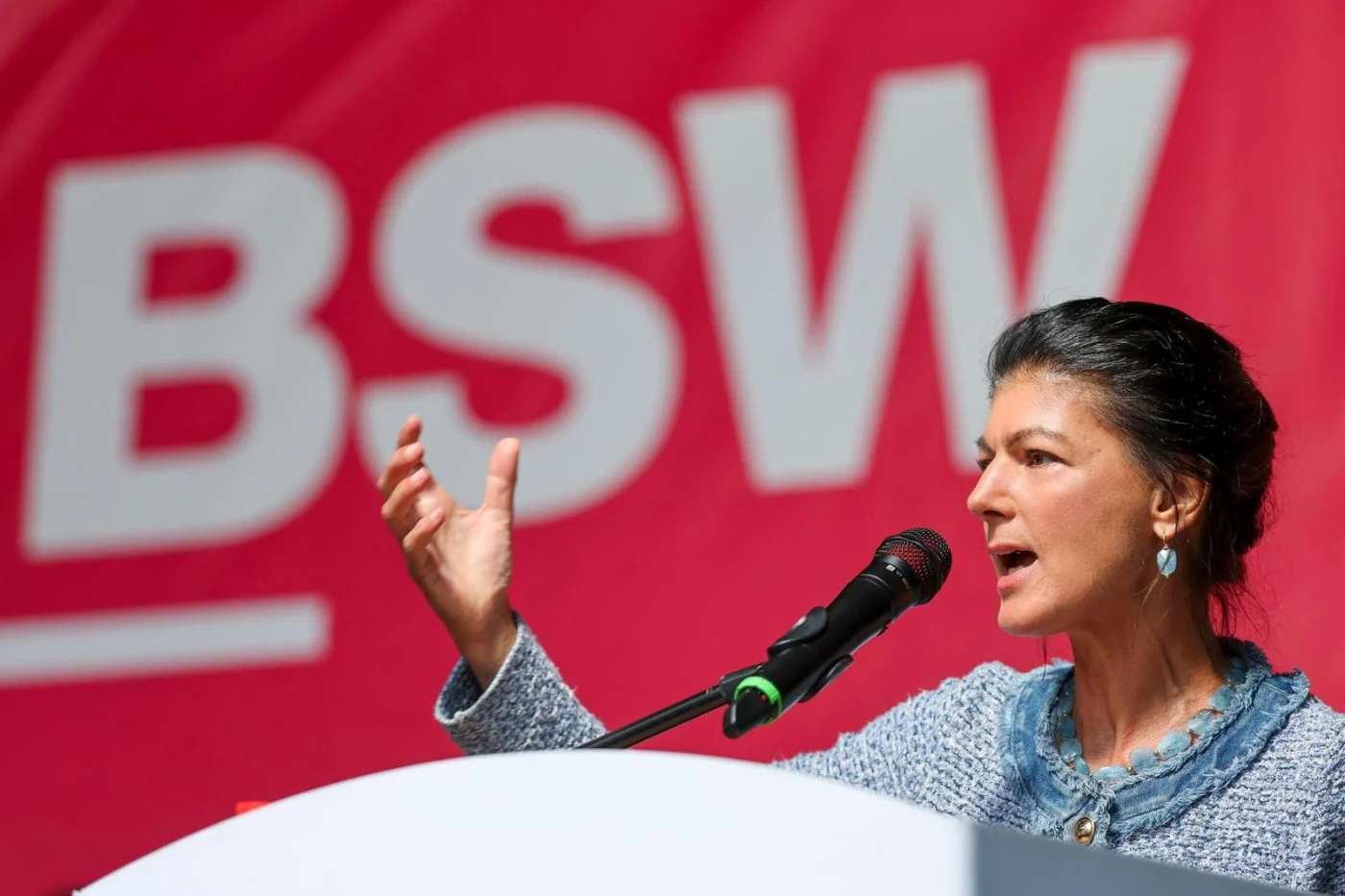 Wahlkampf Sachsen-Anhalt - BSW