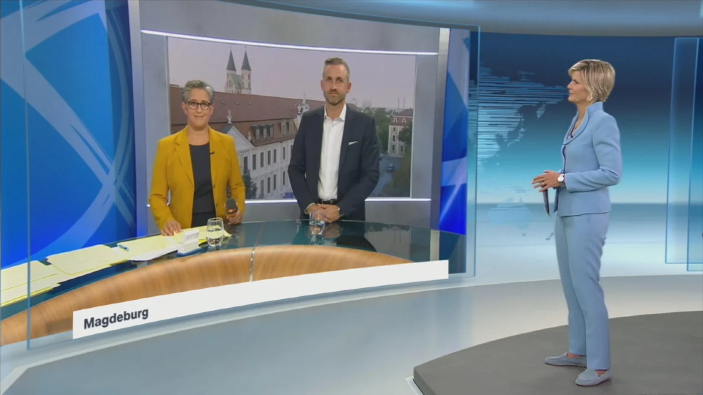 Wahlstudio Landtagswahl