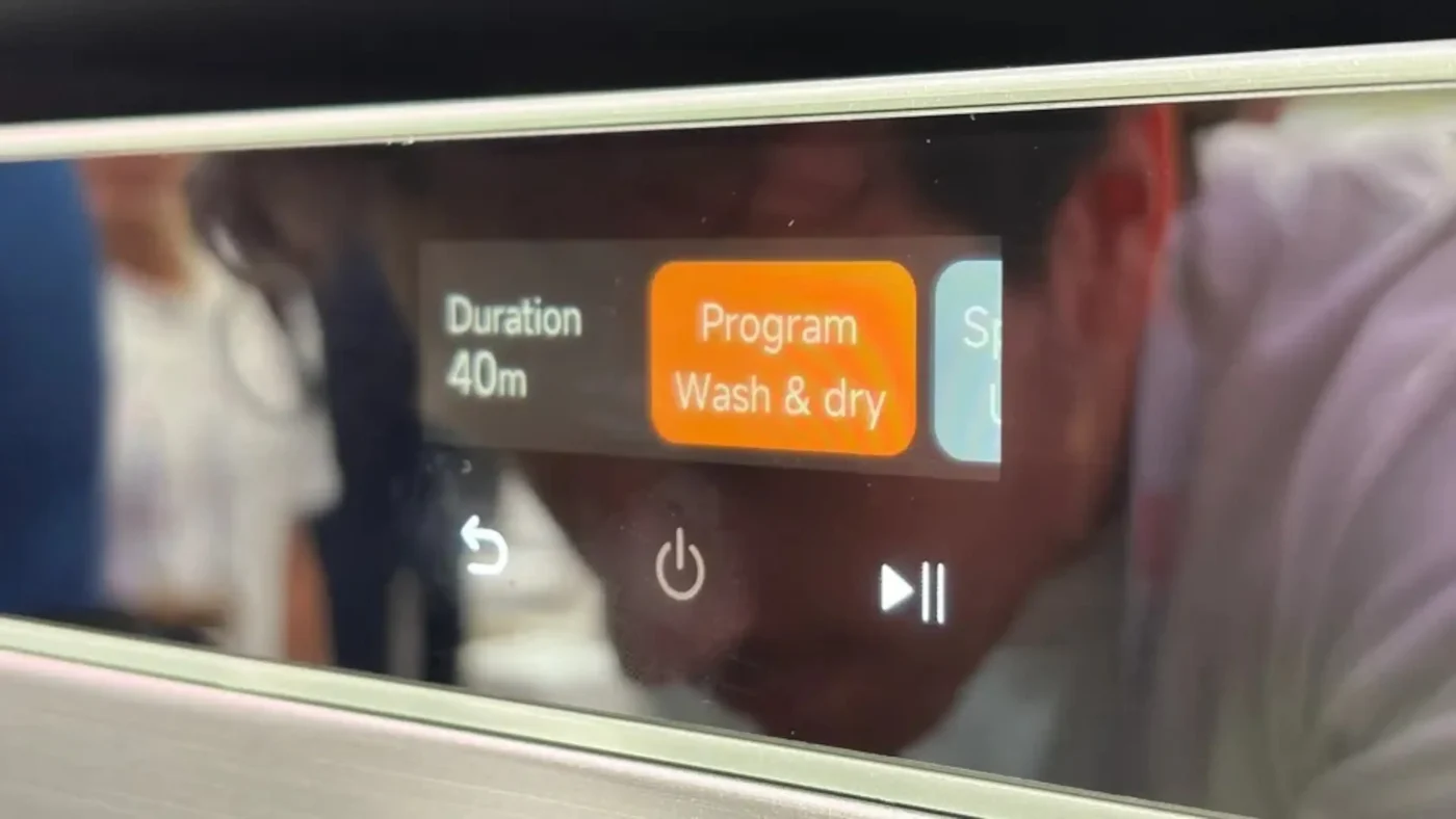 Xiaomi Mijia Tri-Drum Washer Dryer Pro - Bedienfeld