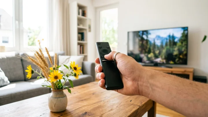 Moderatorin Inka Bause bei Dreharbeiten für das RTL-Format Bauer sucht Frau