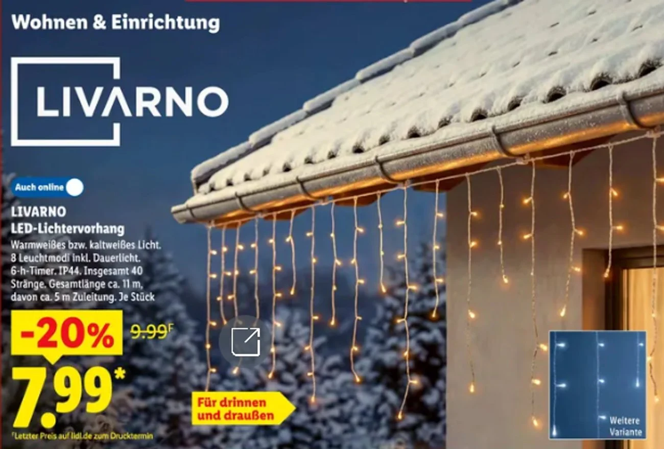 Lidl-Prospekt / Livarno / Screenshot: GIGA